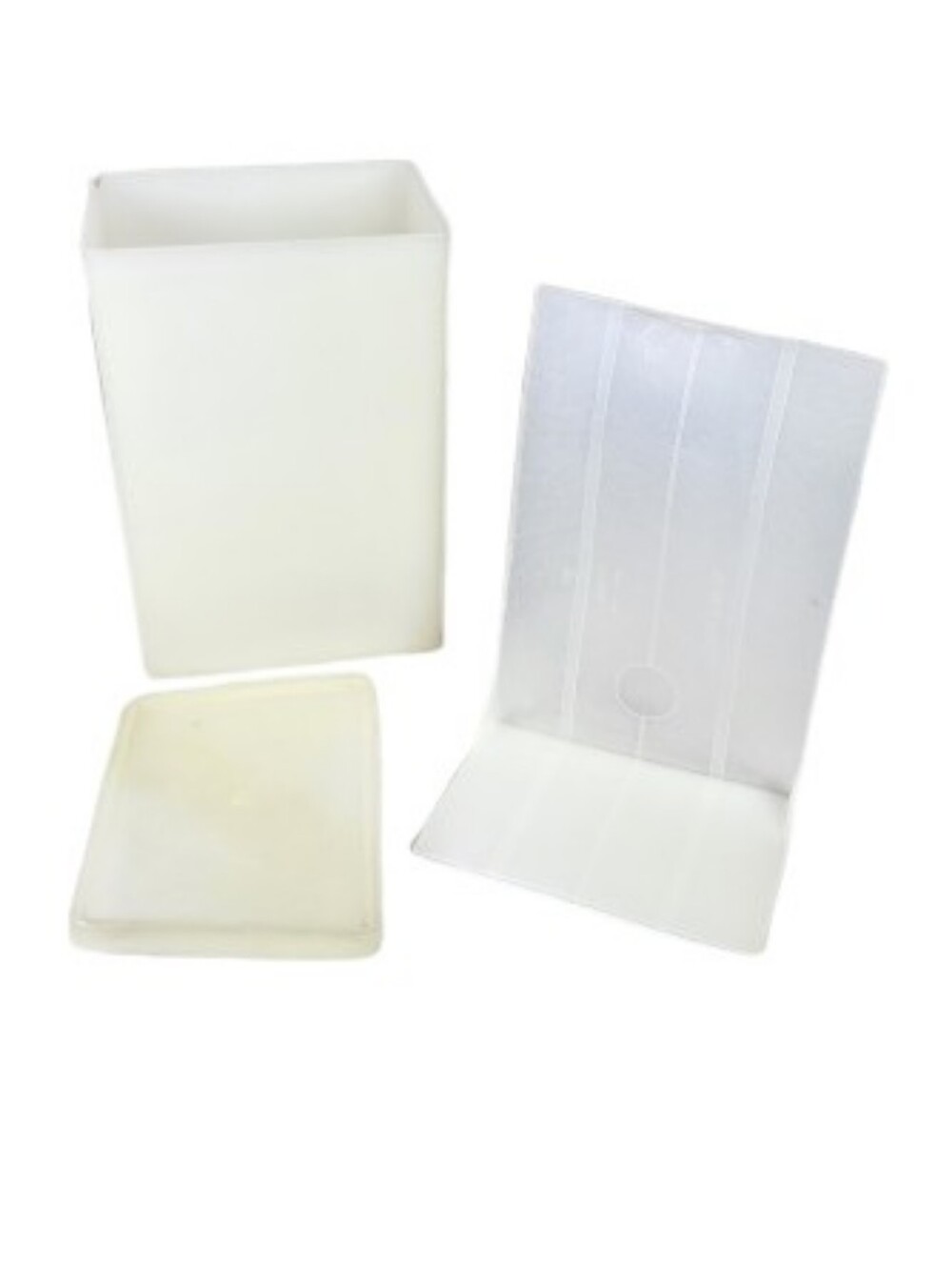 Tupperware #484-4 Ice Cream Keeper Freezer Storage Container w Removable Insert